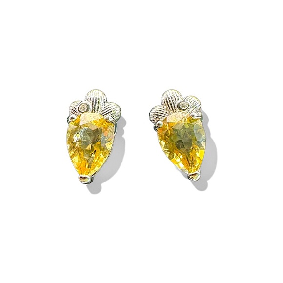 Jewelry - S925 Citrine Studs